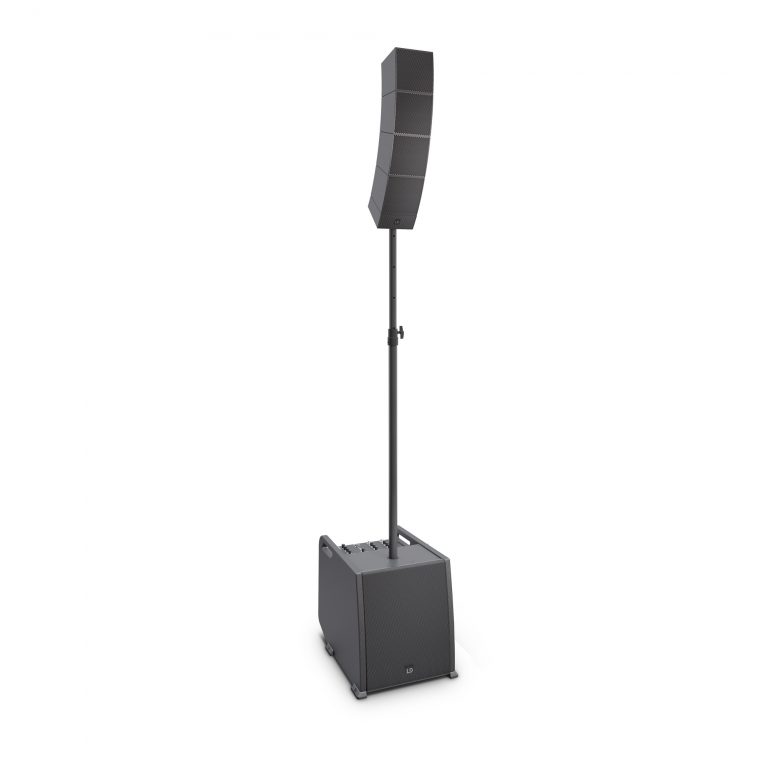 LD Systems CURV 500 ES - Sistema array set Entertainer portatile inclusi asta distanziatrice e cavo per altoparlante