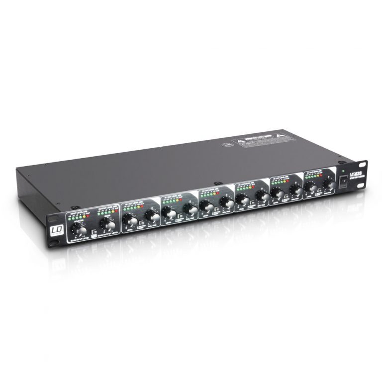 LD Systems MS 828 - Splitter/mixer a 8 canali da 19"