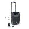 LD Systems ROADBUDDY 10 HS B5 - Altoparlante Bluetooth alimentato a batteria con mixer, bodypack e cuffia