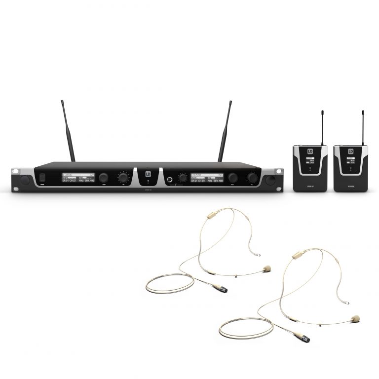 LD Systems U506 UK BPHH 2 - Sistema per Radiomicrofono con Bodypack e Headset