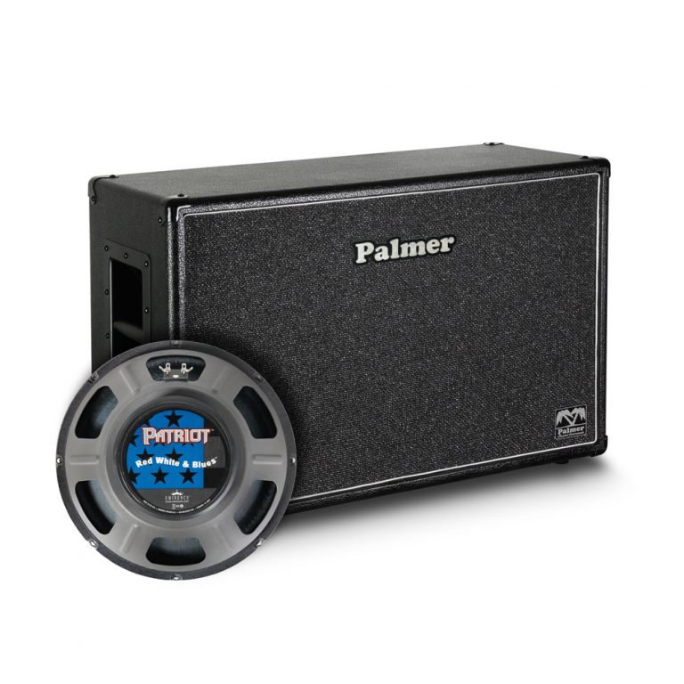 Palmer CAB 212 RWB - Cassa per Chitarra 2 x 12" con Eminence Red White and Blues 4/8 Ohm