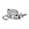 RIGGATEC 400200085 - Halfcoupler Small Silver with ring max. load 170kg (48 - 51 mm)