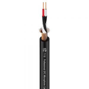 Adam Hall Cables 7118 - Cavo microfono nero