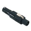 Adam Hall Connectors 7866 - Adattatore standard connettore altoparlante a 4 poli a XLR maschio