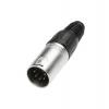 Adam Hall Connectors 7901 - Connettore XLR maschio a 5 poli argento