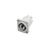 Adam Hall Connectors 7922 V2 - Connettore da pannello, power out, grigio