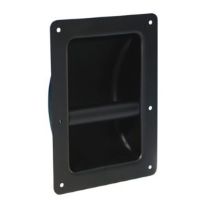 Adam Hall Hardware 3402 - Maniglia da Incasso in acciaio nera