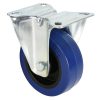 Adam Hall Hardware 372141 - Ruota Fissa 100 mm con Ruota blu