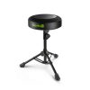 Gravity FD SEAT 1 - Round Musicians Stool Foldable, Adjustable Height