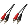 MONACOR AC-1000 CAVO DI COLLEGAMENTO AUDIO STEREO 10M RCA-RCA