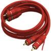 MONACOR AC-150/RT CAVO DI COLLEGAMENTO AUDIO STEREO ALTA QUALITA' 1,5M RCA-RCA COL ROSSO