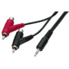 MONACOR ACA-1235 CAVO ADATTATORE AUDIO JACK 3.5MM-RCA SPECIALE MASCHIO FEMMINA 1,2M