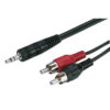 MONACOR ACA-1935 CAVO ADATTATORE AUDIO JACK 3.5MM-2XRCA 10 M