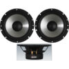 MONACOR CRB-165PS COPPIA DI WOOFER MIDRANGE HI-FI PER AUTO, 35 W, 4 OHM