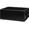 MONACOR ESUB-6W/SW SUBWOOFER PA A PARETE, 2 X 60 W, NERO