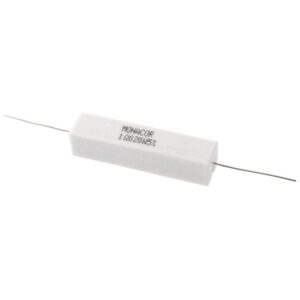 MONACOR LSR-10/20 RESISTORI IN CERAMICA AD ALTA POTENZA, 1.0 OHM, 20 W