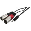 MONACOR MCA-129P CAVO ADATTATORE AUDIO, 1 M