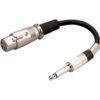 MONACOR MCA-15/1 CAVO ADATTATORE XLR - JACK 6,3MM MONO