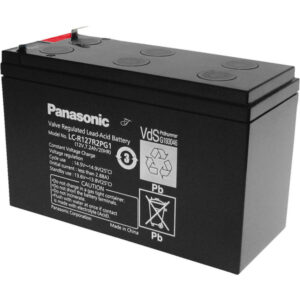 MONACOR NPA-12/7-1 BATTERIA AL PIOMBO RICARICABILE PANASONIC, 12 V, 7.2 AH