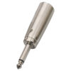 MONACOR NTA-111 ADATTATORE SPINA XLR / SPINA MONO 6,3 MM