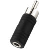 MONACOR NTA-192 ADATTATORE PRESA JACK 3,5 MM SU RCA MASCHIO