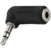 MONACOR NTA-335A ADATTATORE, ANGOLATO JACK 3,5MM STEREO SU JACK FEMMINA 3,5MM STEREO