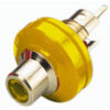 MONACOR T-706GI/GE JACK PANNELLO RCA, GIALLO