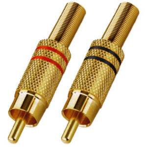 MONACOR T-707GLC COPPIA DI PRESE RCA