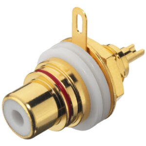 MONACOR T-710GI JACK PANNELLO RCA, COPPIA