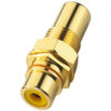 MONACOR T-730G/GE JACK PER PANNELLO PASSANTE RCA