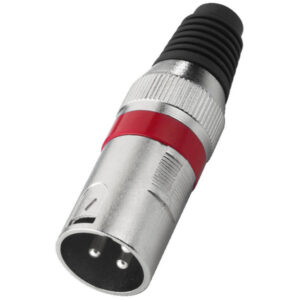 MONACOR XLR-207P/RT CONNETTORI XLR, 3 POLI