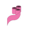 OH-FX S10-RS FILANTI IN CARTA DA 10M COLORE ROSA