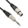 ZZIPP MEZZJ2000 CAVO MICROFONICO XLR FEMMINA - JACK 6,3STEREO LUNGHEZZA 20M