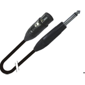 ZZIPP MZZX1000 CAVI MICROFONICI XLR FEMMINA - JACK MONOMONO 10m