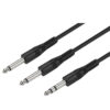 ZZIPP YEZZJ150 CAVO AUDIO JACK 6,3 STEREO-2 JACK6,3 MONO 1,5M