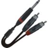 ZZIPP YZZM300 CAVI AUDIO JACK MONO 6,3MM - 2 X RCA MASCHIO