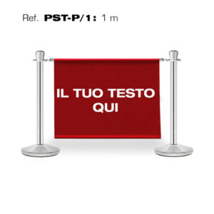 GUIL PST-P/1 COLONNE SEGNAPERCORSO CON INSERTO PUBBLICITARIO DA 1M.