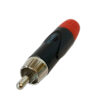 ZZIPP NRZZ002R CONNETTORE RCA MASCHIO. COLORE ROSSO