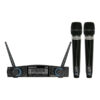 ZZIPP TXZZ580 SET RADIOMICROFONO UHF 48 CANALI. 2 TRASMETTITORI A GELATO