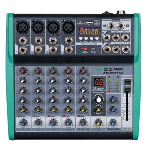 ZZIPP ZZMXBTE6 MIXER COMPATTO 6 CANALI CON MULTIEFFETTO