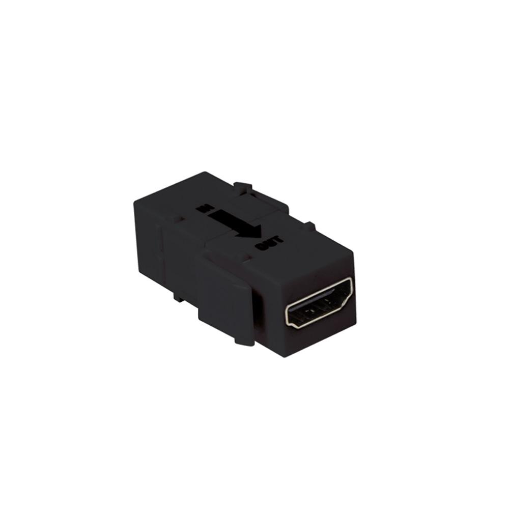 Accoppiatore Keystone HDMI™ con Ripetitore Nero