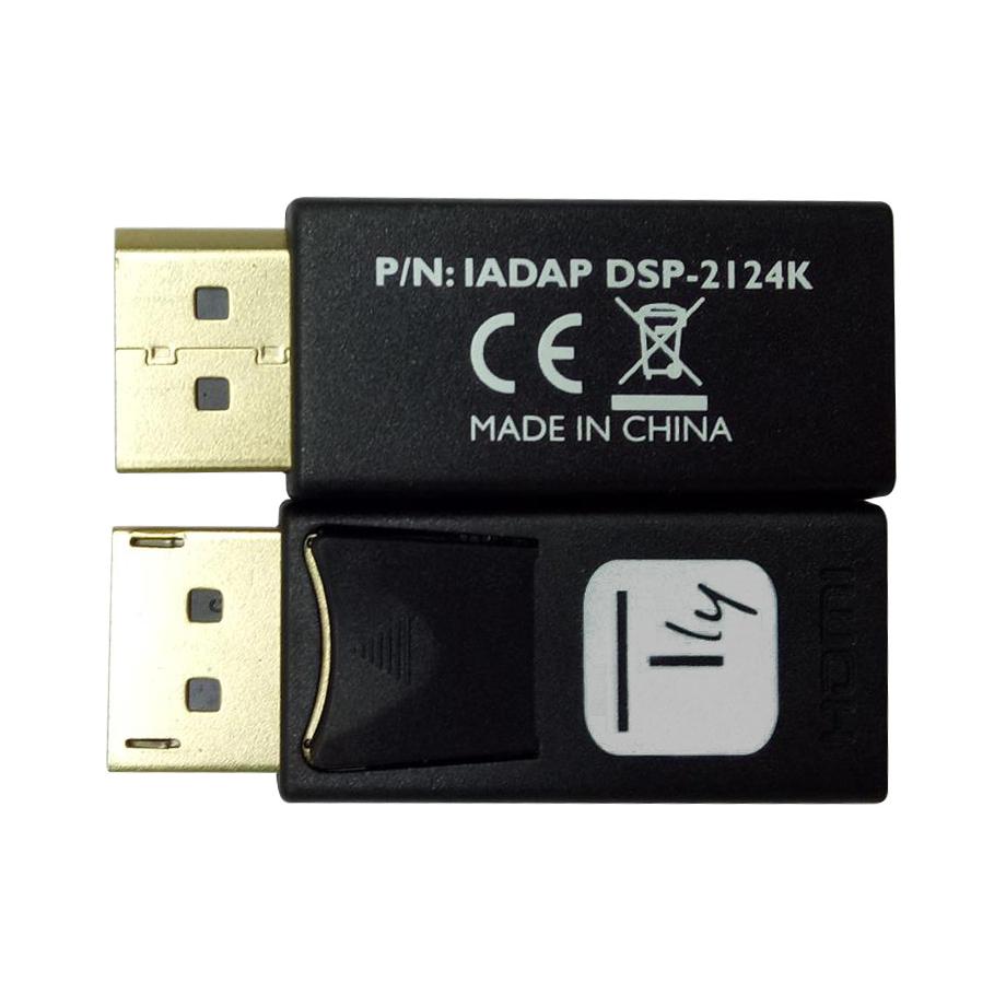 Adattatore Convertitore da DisplayPort DP 1.2 a HDMI 4K 60Hz Nero