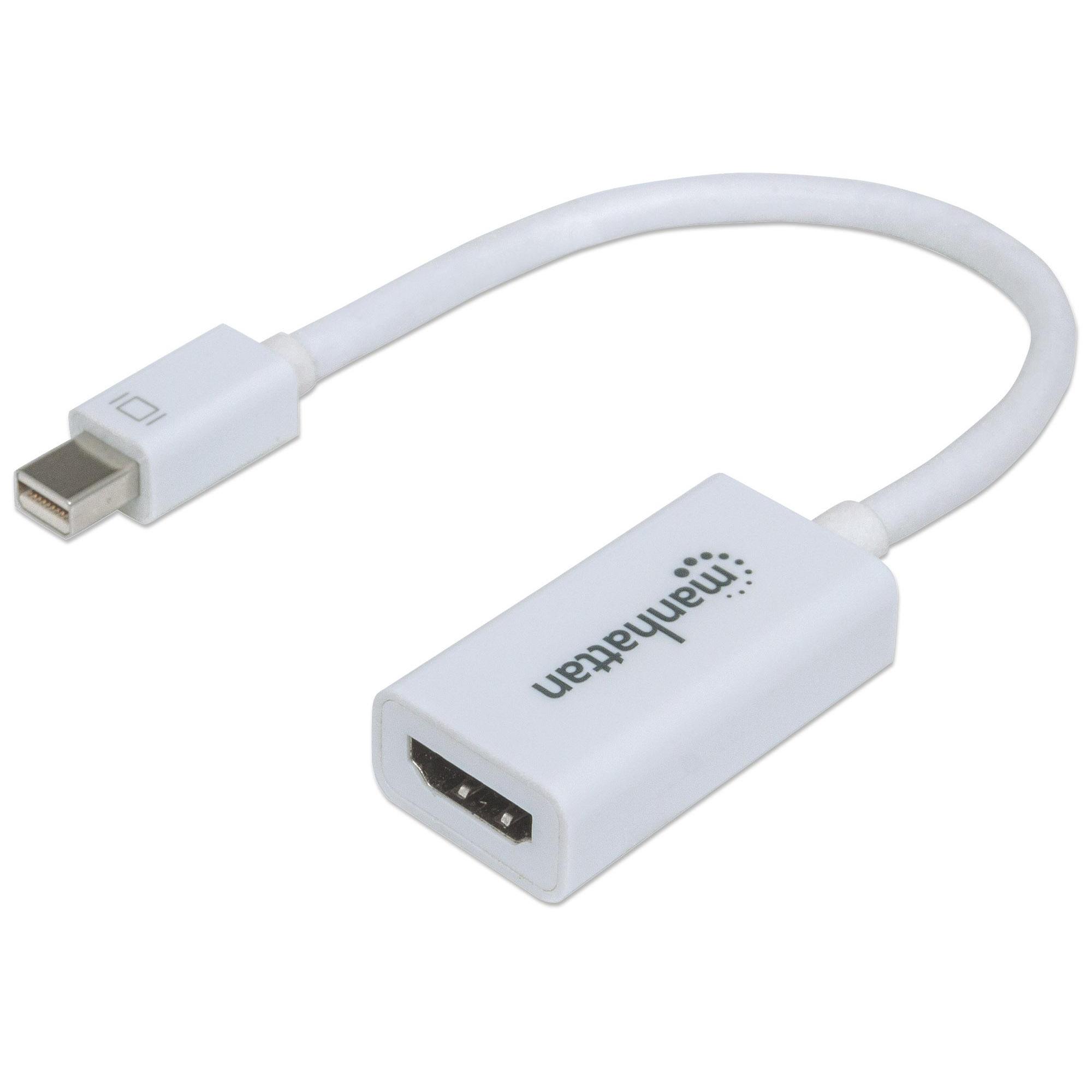 Adattatore Mini DisplayPort a HDMI Passivo Bianco