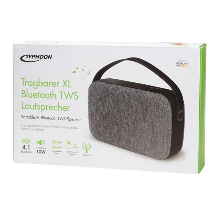 Altoparlante Bluetooth XL con Radio Lettore MP3 AUX-In TWS