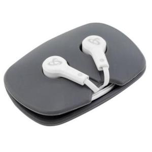 Auricolari Audio Stereo 3.5'' In-Ear con Microfono e Telecomando Bianco