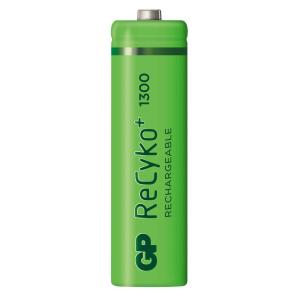 Blister 4 Batterie Ricaricabili AA Stilo 1300mAh GP ReCyko