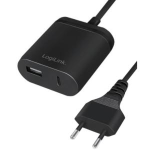 Caricatore USB con porta USB tipo A e USB-C™ cavo 1,5m 12W