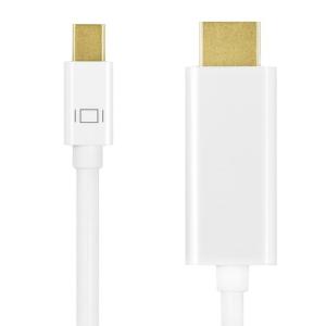 Cavo Convertitore Mini DisplayPort V.1.2 (Thunderbolt) a HDMI M/M 1m