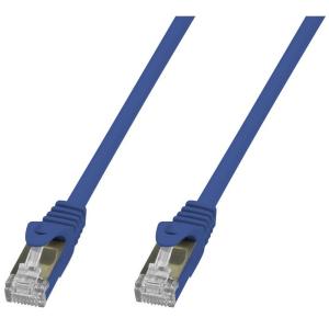 Cavo di Rete Patch in Rame Cat. 6A SFTP LSZH 1 m Blu