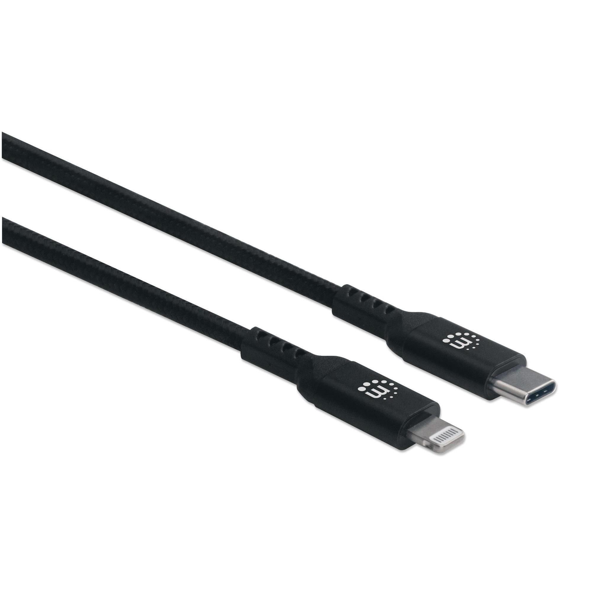 Cavo di Ricarica e Sincronizzazione USB-C™ a Lightning® 0,5m Nero